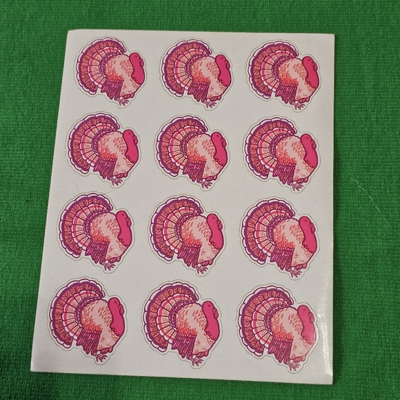 TH1:  Thanksgiving Sticker Bundle - 6 Sheets - American Greetings, Current, etc - Picture 2 of 8